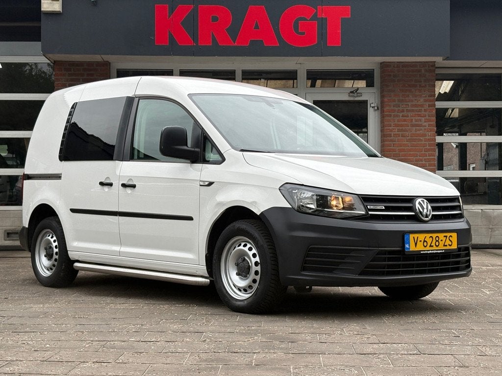 Volkswagen Caddy 1.4 TGI L1H1|CNG|NAP|airco|cruise|bluetooth, Auto's, Gebruikt, 4 cilinders, CNG (Aardgas), Volkswagen
