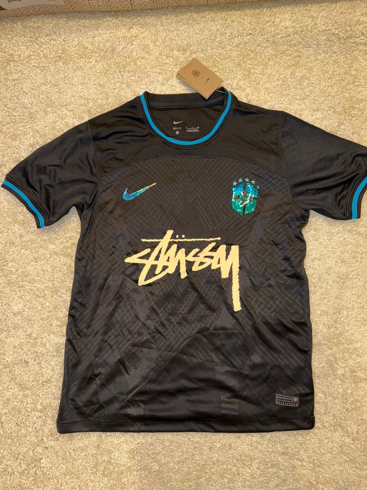 Nike x CBF football jersey, Sport en Fitness, Voetbal, Maat S, Ophalen of Verzenden, Zo goed als nieuw, Shirt