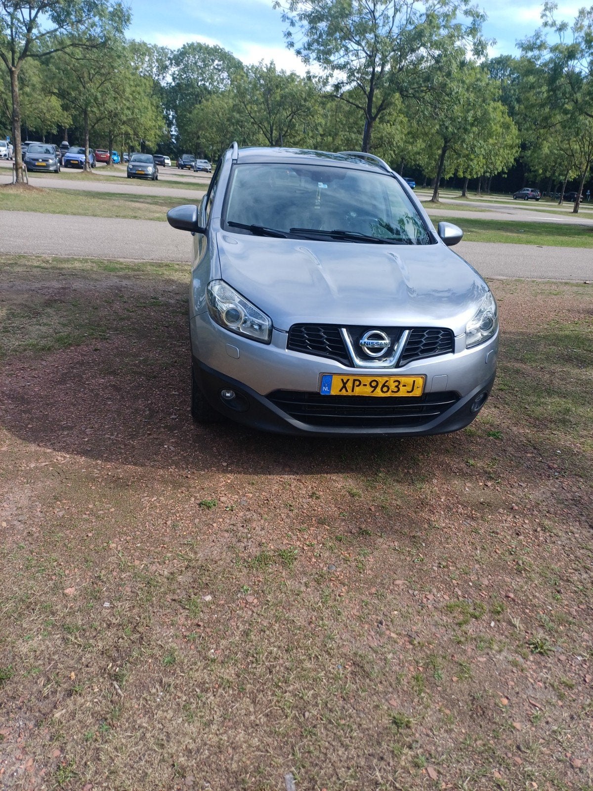 Nissan Qashqai+2 1.6 dCi 2014 Grijs, Auto's, 4 cilinders, 7 stoelen, 168 €/maand, SUV of Terreinwagen