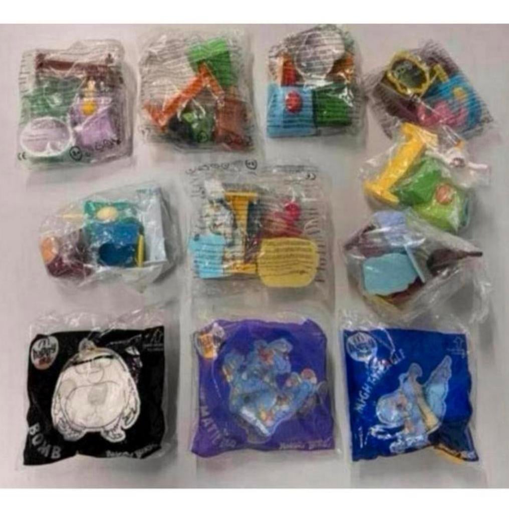 11x Vintage Happy meal McDonalds - speeltjes Angry Birds, Verzamelen, Nieuw, Ophalen of Verzenden, H, H