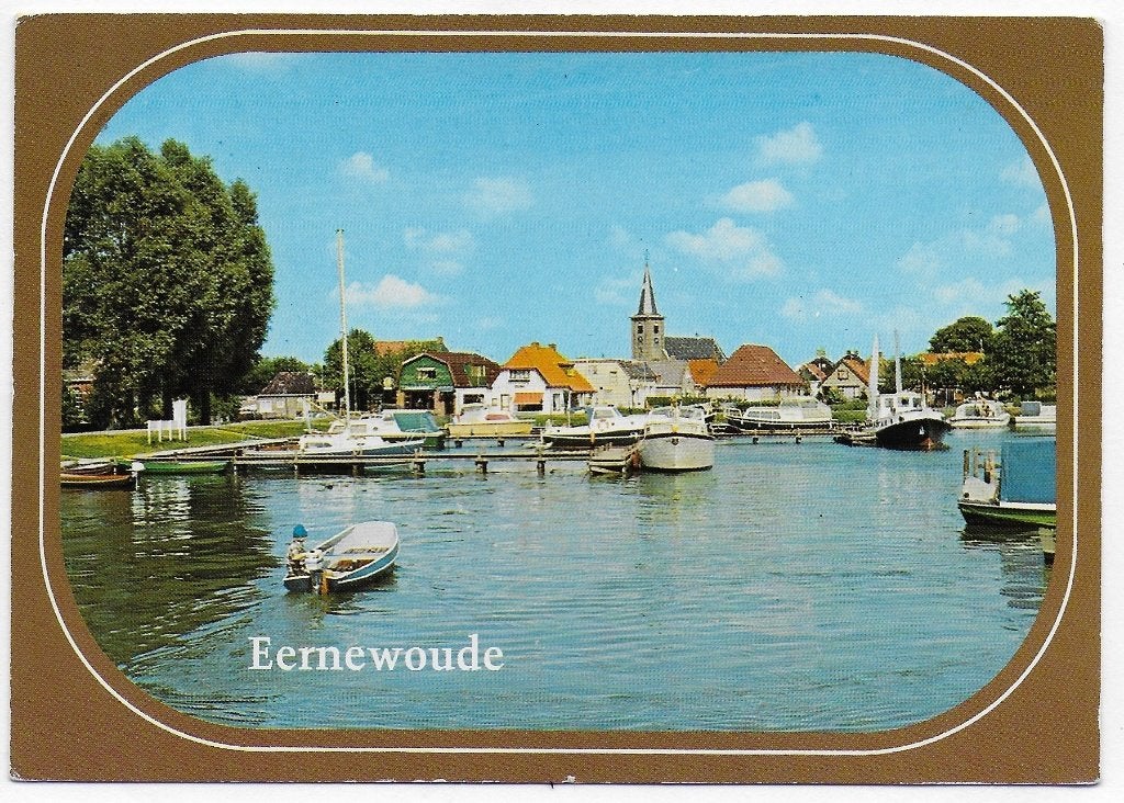 Eernewoude Gelopen Ansichtkaart (B4440), Ophalen of Verzenden, 1980 tot heden, Gelopen