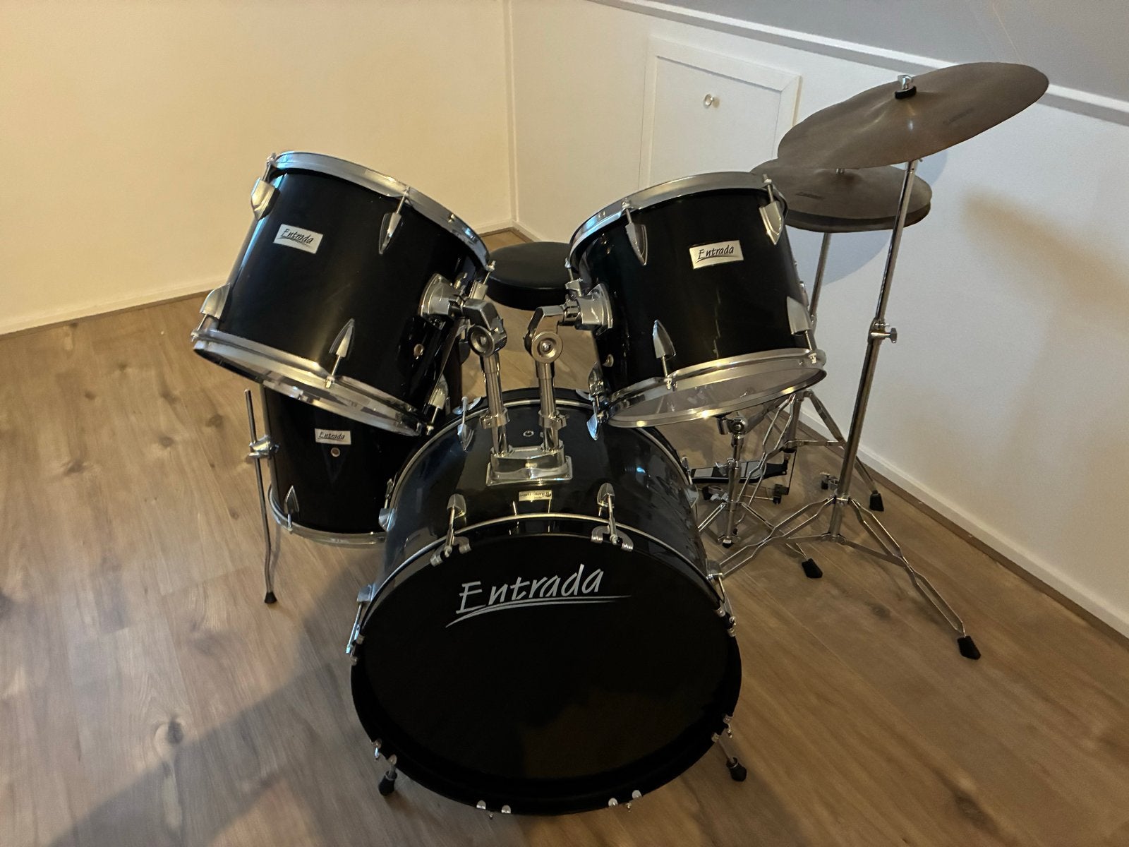 Entrada drumstel - Compleet en in goede staat, Ophalen, Gebruikt, Overige merken