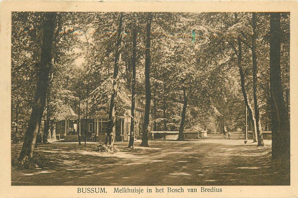 701-346-003 Bussum Melkhuisje, Verzamelen, Verzenden, Voor 1920, Noord-Holland