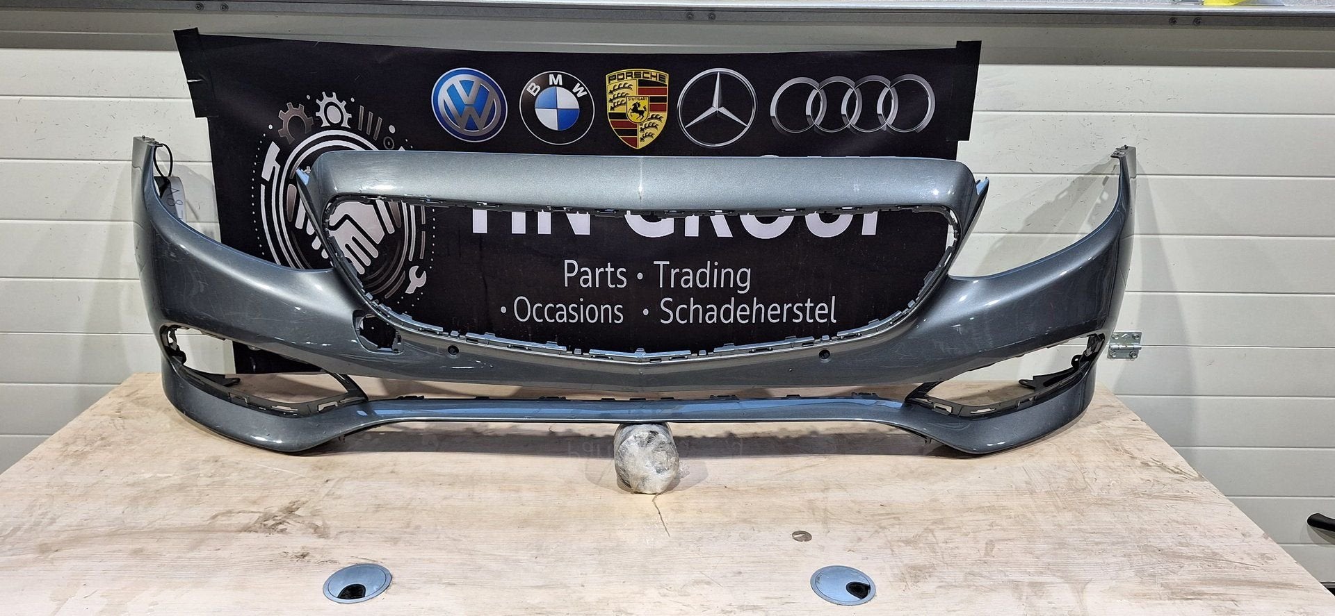 Mercedes-Benz E W213 Voorbumper A2138850238, Gebruikt, -, Voor, Ophalen of Verzenden