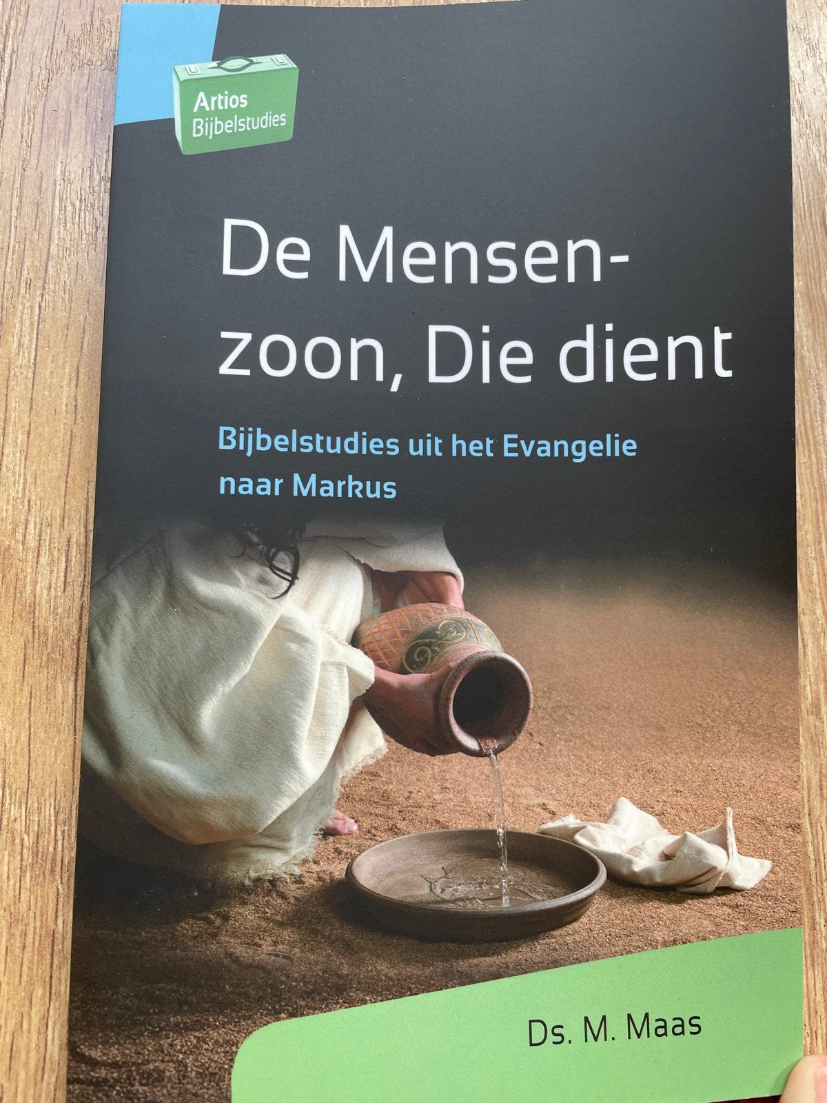 De Mensenzoon, Die dient - Bijbelstudies Markus, Boeken, Ophalen of Verzenden, Zo goed als nieuw, Christendom | Protestants