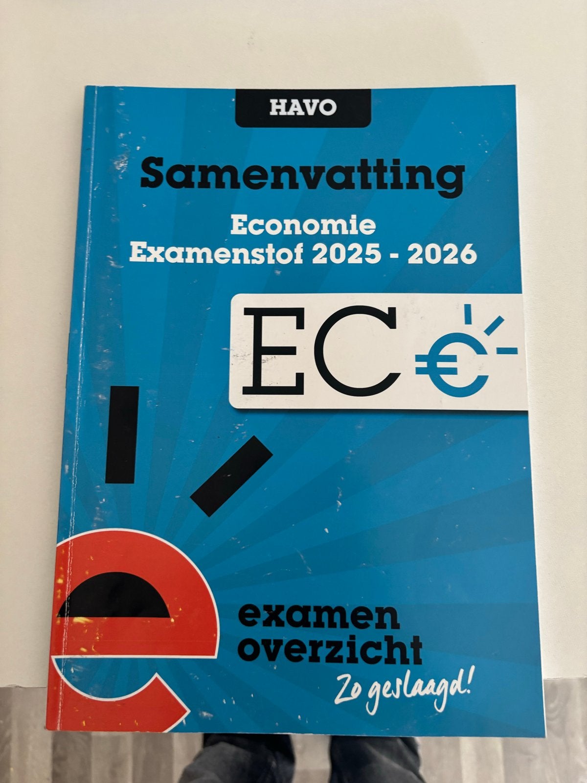 Samenvatting Economie Examenstof HAVO 2025-2026, Ophalen of Verzenden, Zo goed als nieuw, HAVO, Economie