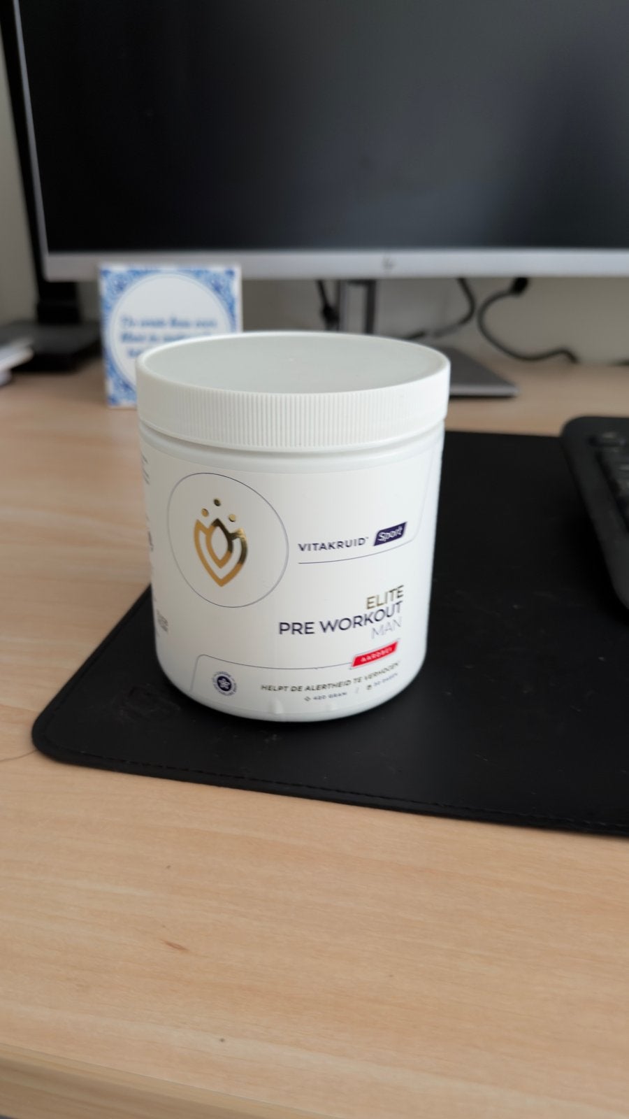 Vitakruid Elite Pre Workout- Nieuw & Ongeopend, Ophalen of Verzenden, Nieuw, Poeder of Drank