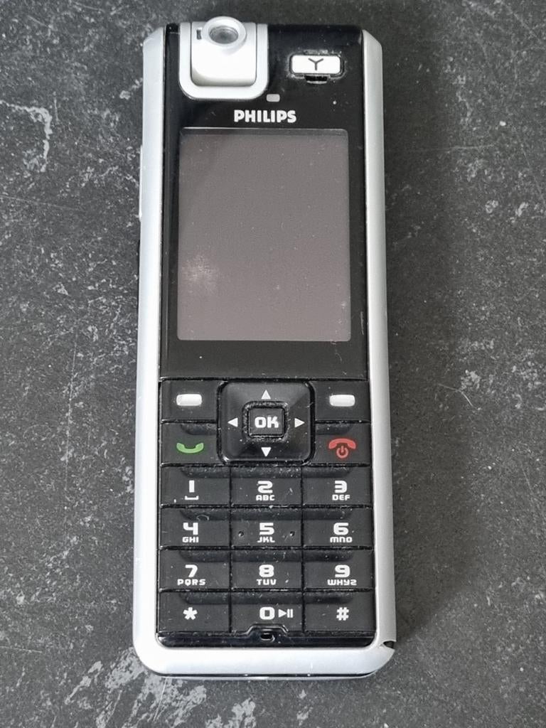 Philips VP5500 Vintage Mobiele Telefoon, Gebruikt, Schuifmodel, Ophalen of Verzenden, Minder dan 3 megapixel