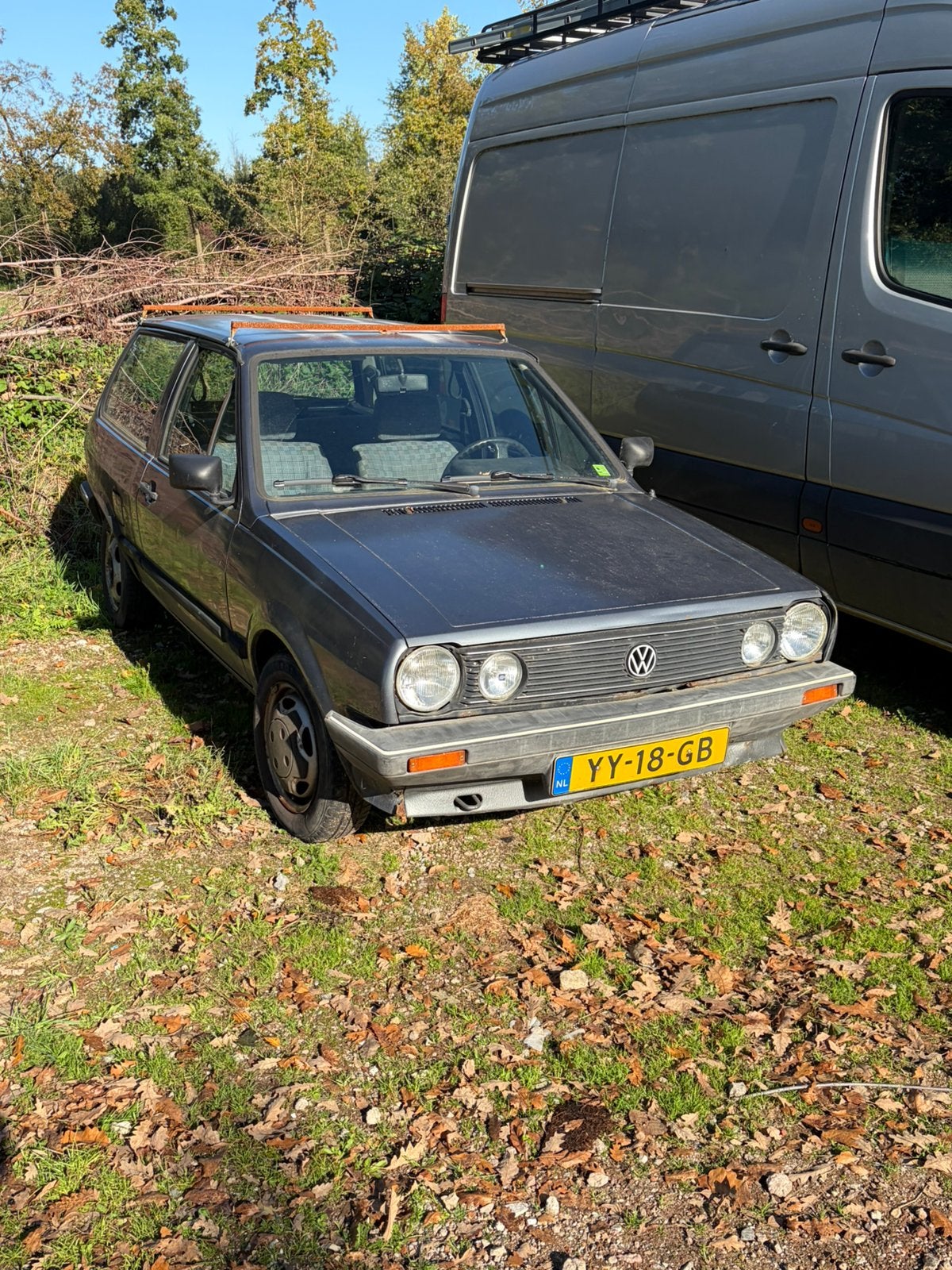 Polo 86c steilheck in onderdelen, Ophalen, Gebruikt