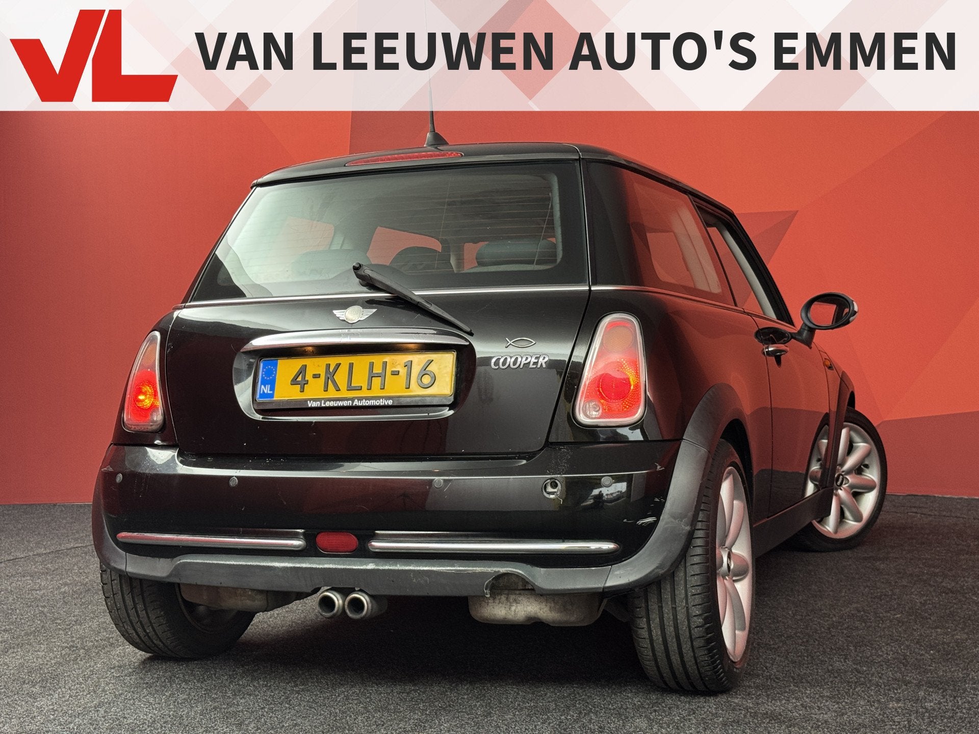 MINI 3-deurs 1.6 Cooper Pepper | Pano | Airco | (bj 2005), Auto's, Voorwielaandrijving, Stof, Gebruikt, Zwart
