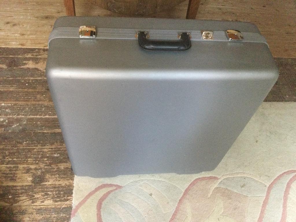 Reiskoffers, transportkoffers Parker PLastics USA, Sieraden, Tassen en Uiterlijk, Koffers, Ophalen, Gebruikt, Hard kunststof, Wieltjes