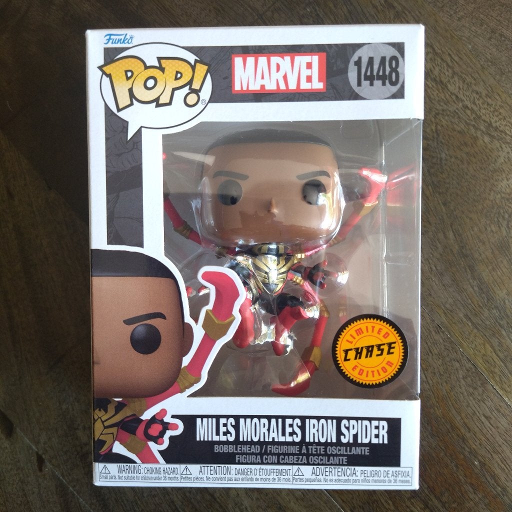 Funko Pop! Spider-Man Miles Morales #1448 Chase, Ophalen of Verzenden, Nieuw