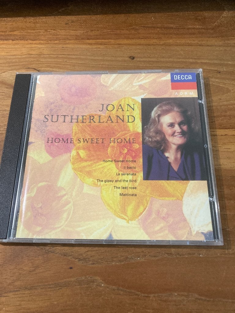 Joan Sutherland - Home sweet home (DECCA), Verzenden, Zo goed als nieuw, Classicisme, Orkest of Ballet