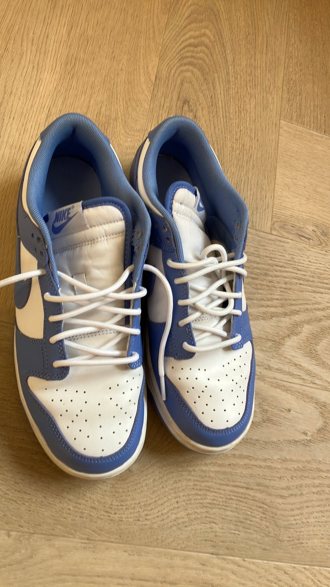 Nike dunk low, Ophalen, Zo goed als nieuw, Blauw, Sneakers of Gympen