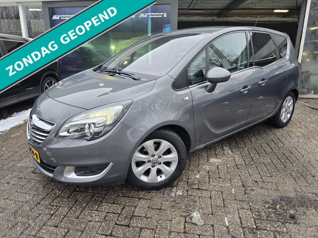 Opel Meriva 1.4 Turbo Blitz | 2E EIGENAAR | 12MND GARANTIE |, Gebruikt, 4 cilinders, Bedrijf, Handgeschakeld