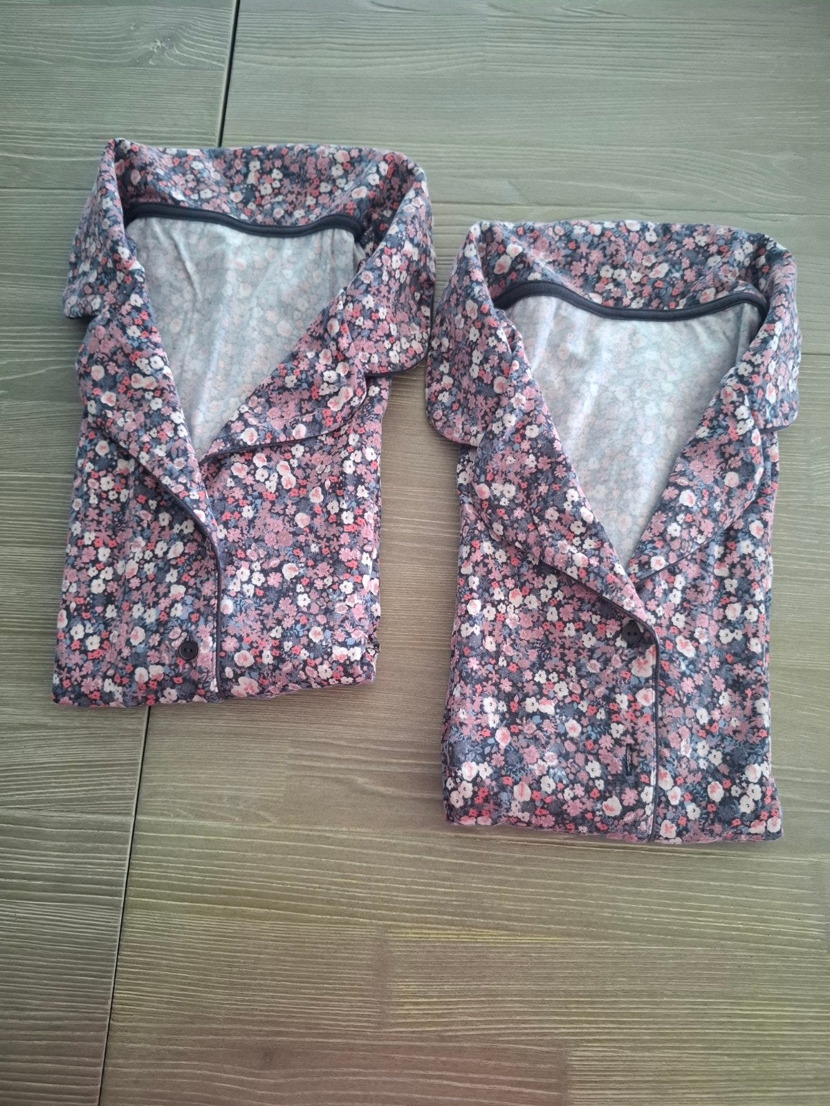 Ten Cate gebloemde pyjama jasjes, Ten Cate, Ophalen of Verzenden, Zo goed als nieuw, Maat 36 (S)