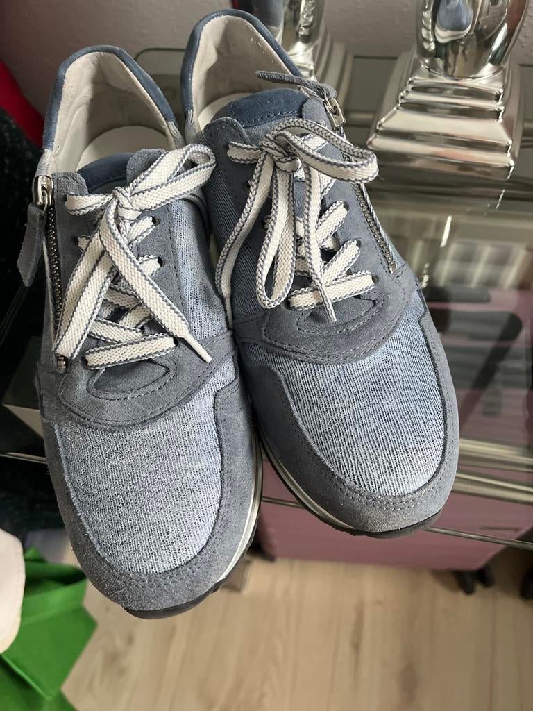 Gabor sneakers - Blauw - Maat 38, Kleding | Dames, Schoenen, Ophalen of Verzenden, Zo goed als nieuw, Blauw, Sneakers of Gympen