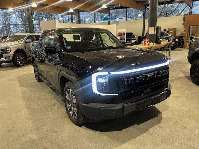Maxus eTerron 9 eTerron 9 102 kWh 4X4 VOL EV 5 PERS 3500 KG, Auto's, Automaat, Gebruikt, Overige modellen, Zwart