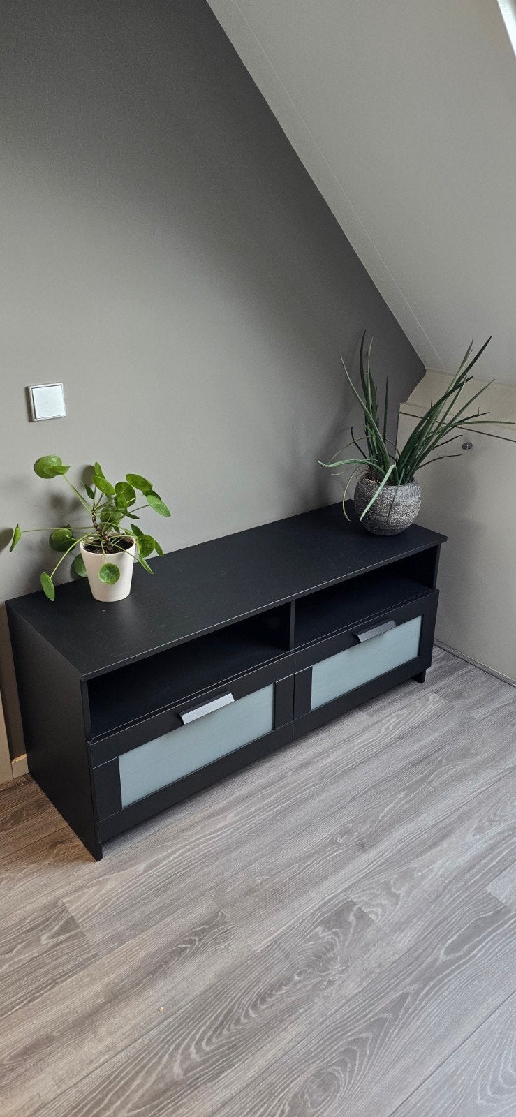 Ikea Brimnes TV-meubel - Zo goed als nieuw, Ophalen, 100 tot 150 cm, Zo goed als nieuw, Minder dan 100 cm