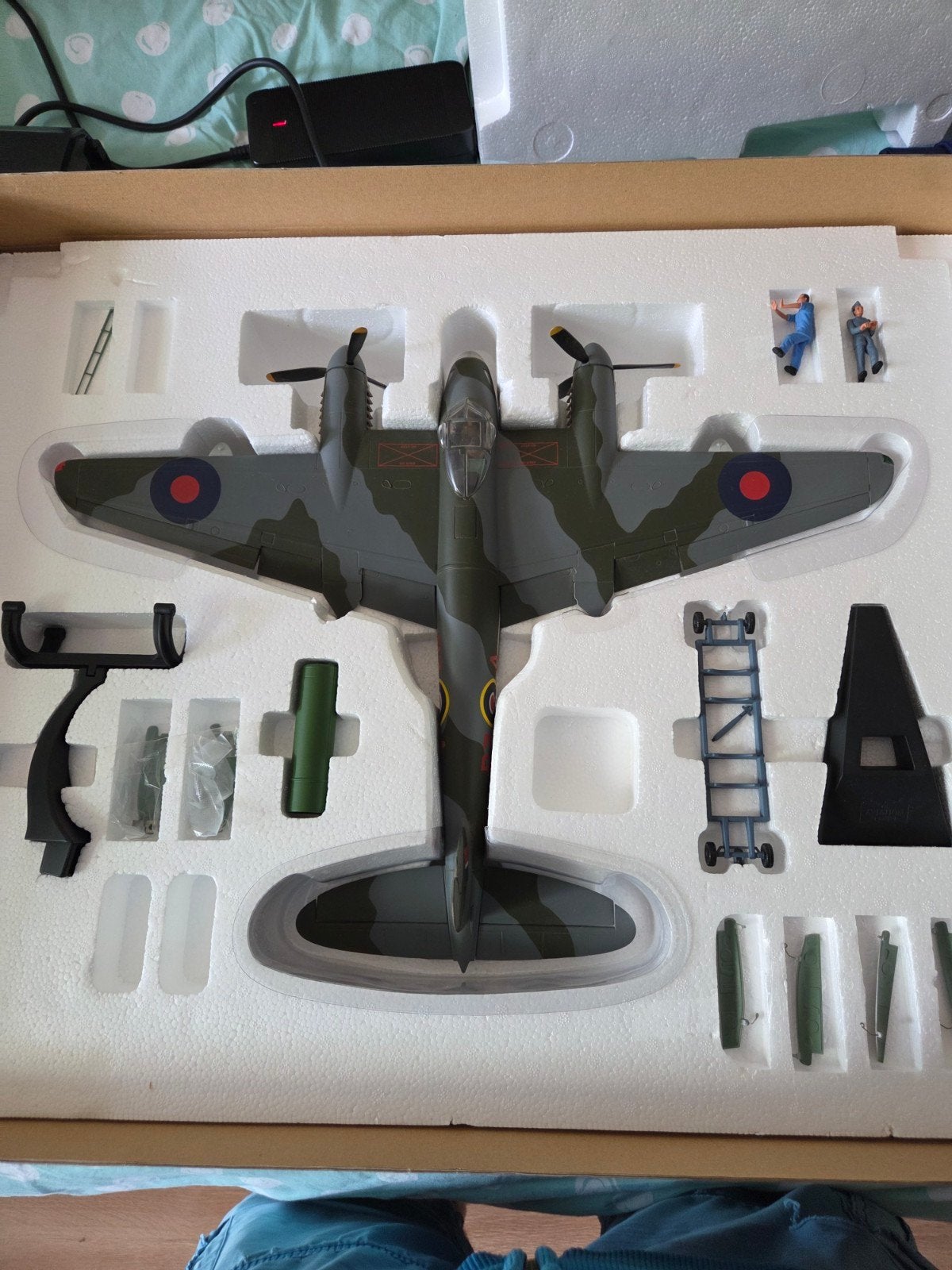Corgi Mosquito Vliegtuigmodel 1:32, Overige merken, Ophalen of Verzenden, Zo goed als nieuw, Groter dan 1:72