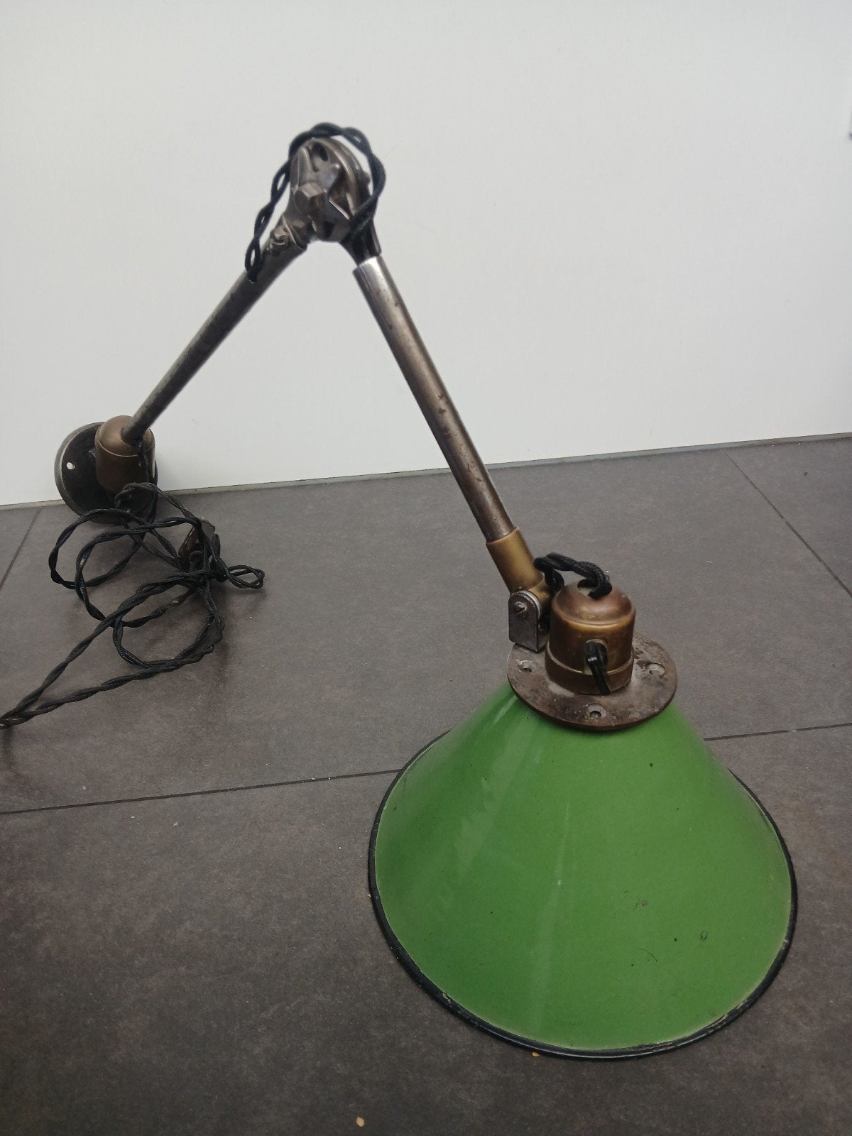Mazda lamp industrieel loft 1920 lampe gras, Ophalen of Verzenden