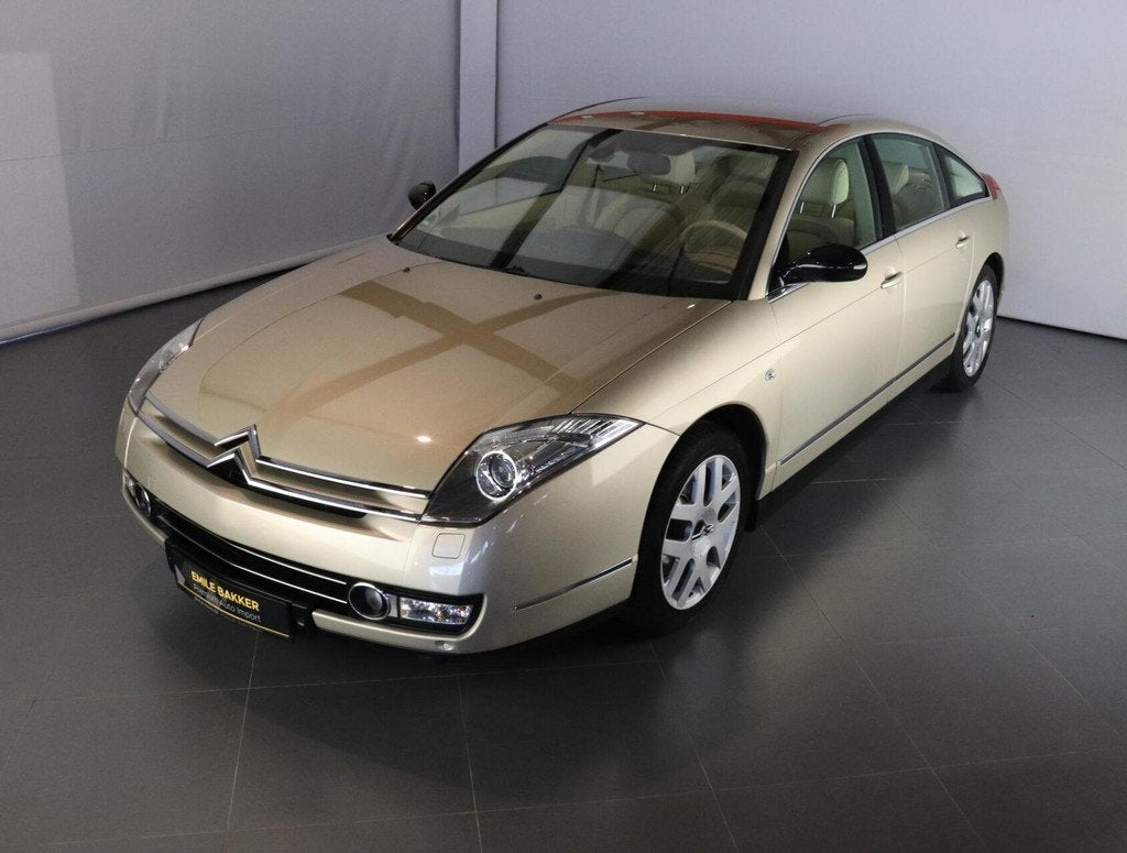 Citroen C6 3.0 V6 Exclusive "Mativoire" 65.000km!, Auto's, Citroën, Gebruikt, Beige, C6, 2946 cc