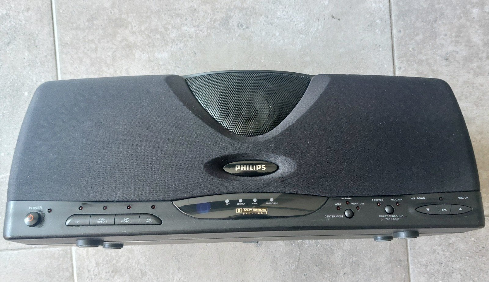 Philips MX 900/22 luidspreker / ingebouwde versterker, Philips, Ophalen of Verzenden, Zo goed als nieuw, 60 tot 120 watt