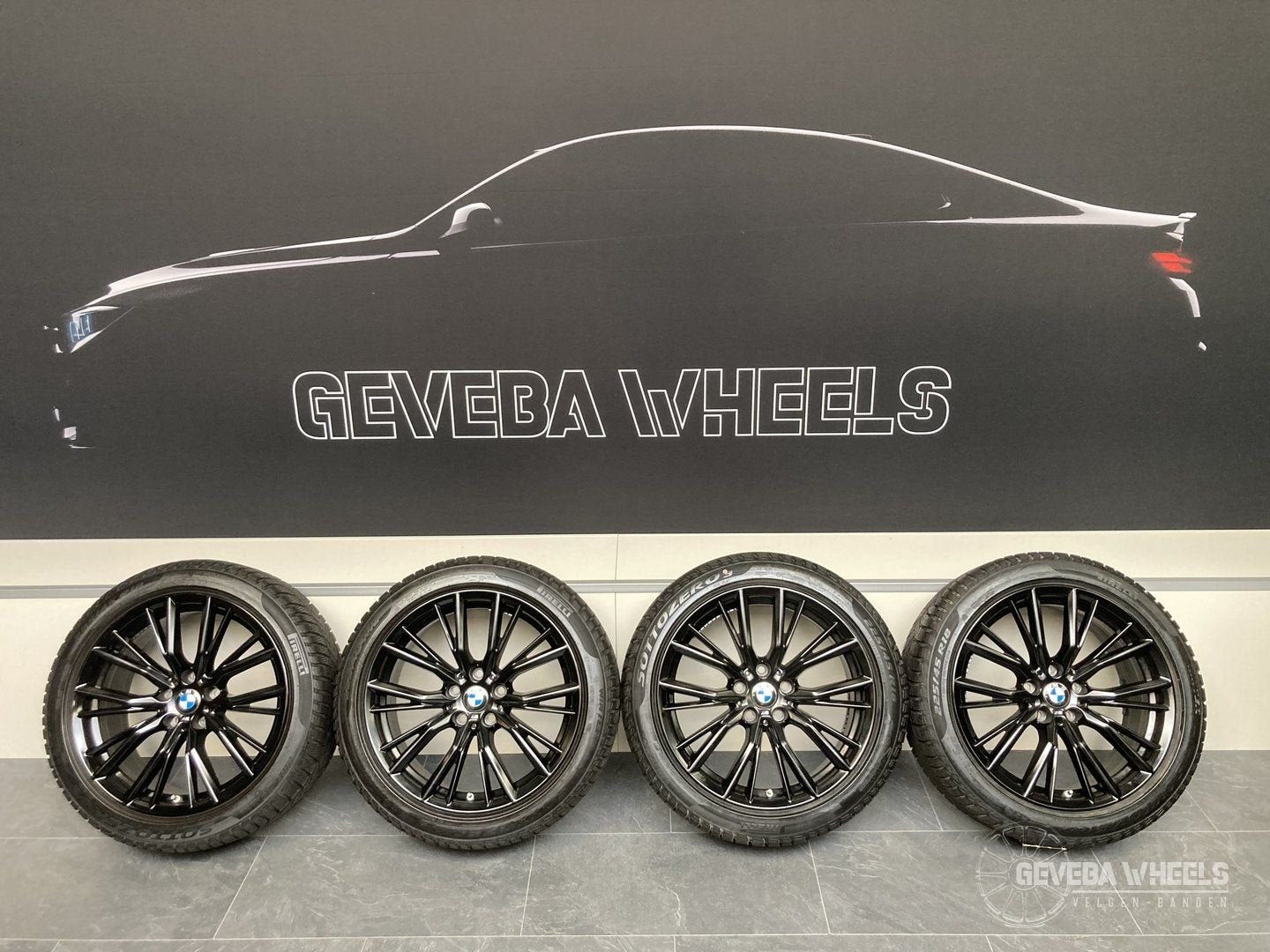 18” originele BMW 3 G20 G21 4 G22 velgen + winterbanden 796M, 18 inch, Gebruikt, -, -