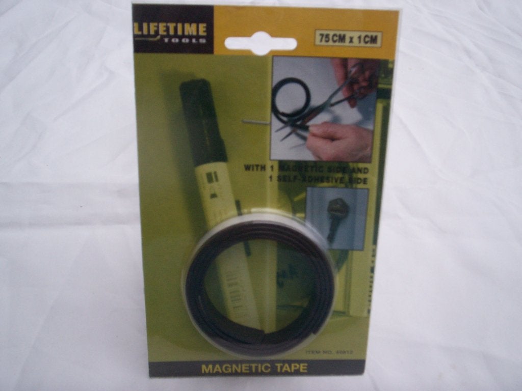 MAGNETISCHE STRIP Magnetic Tape 75 cm x 1 cm. Lifetime Tools, Ophalen of Verzenden, Nieuw, 50 tot 100 mm
