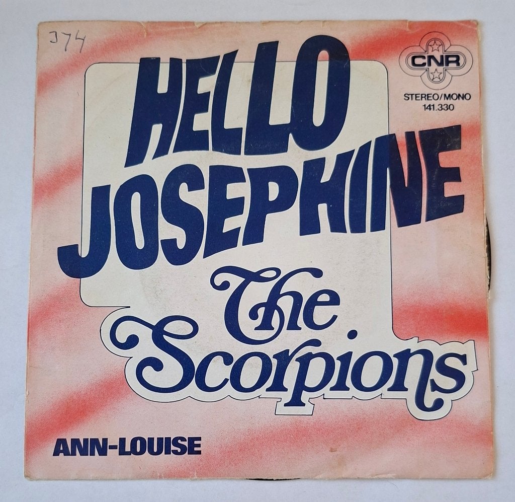 The Scorpions - Hello Josephine, Gebruikt, Ophalen of Verzenden, Pop, Overige typen