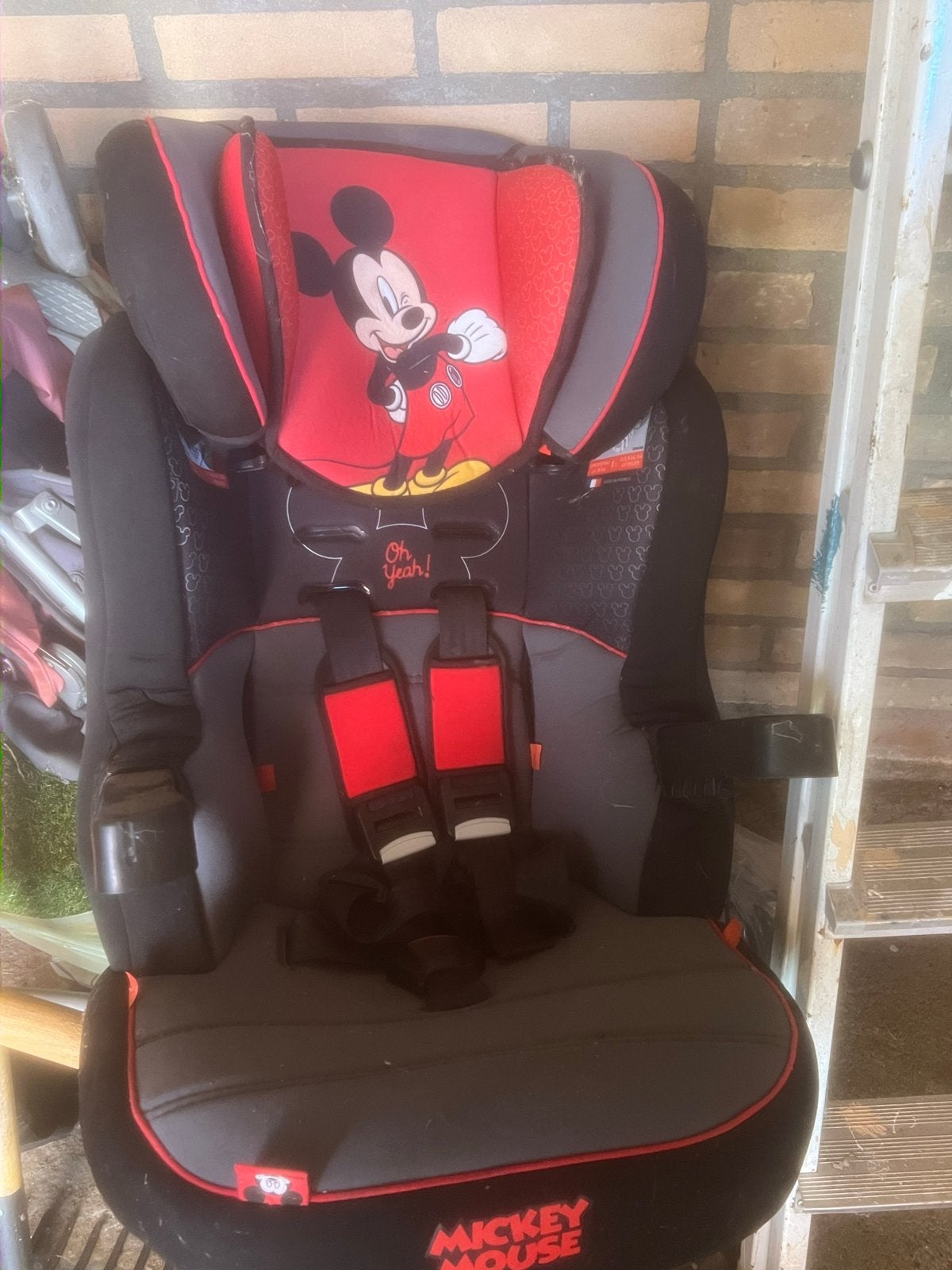 Auto stoel mickey mouse, Autogordel, 15 t/m 36 kg, Ophalen, Overige merken