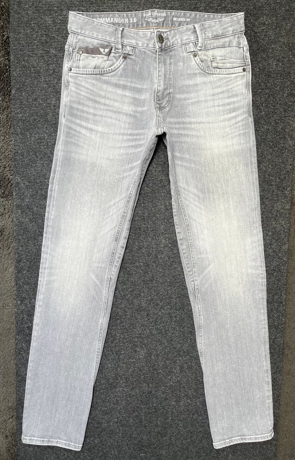 PME Legend Commander 3.0 stretch jeans 32/34 (NIEUW), Ophalen of Verzenden, Nieuw, Grijs, W32 (confectie 46) of kleiner