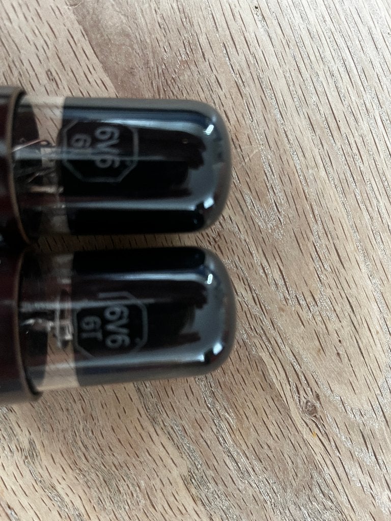 6V6 Tung-sol matched pair nos, Ophalen of Verzenden, Buis of Buizen