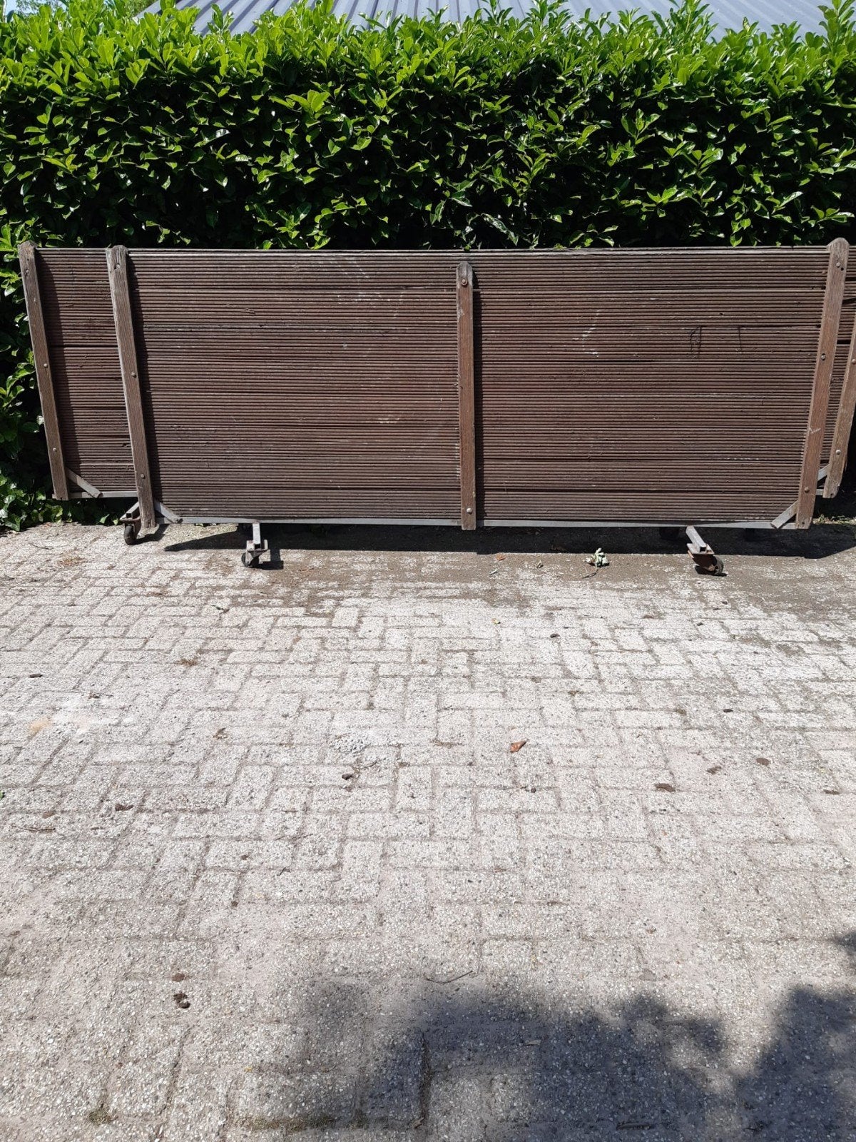 Schotten - Houten schotten op wielen, Ophalen, Gebruikt, 100 tot 150 cm, 150 tot 200 cm