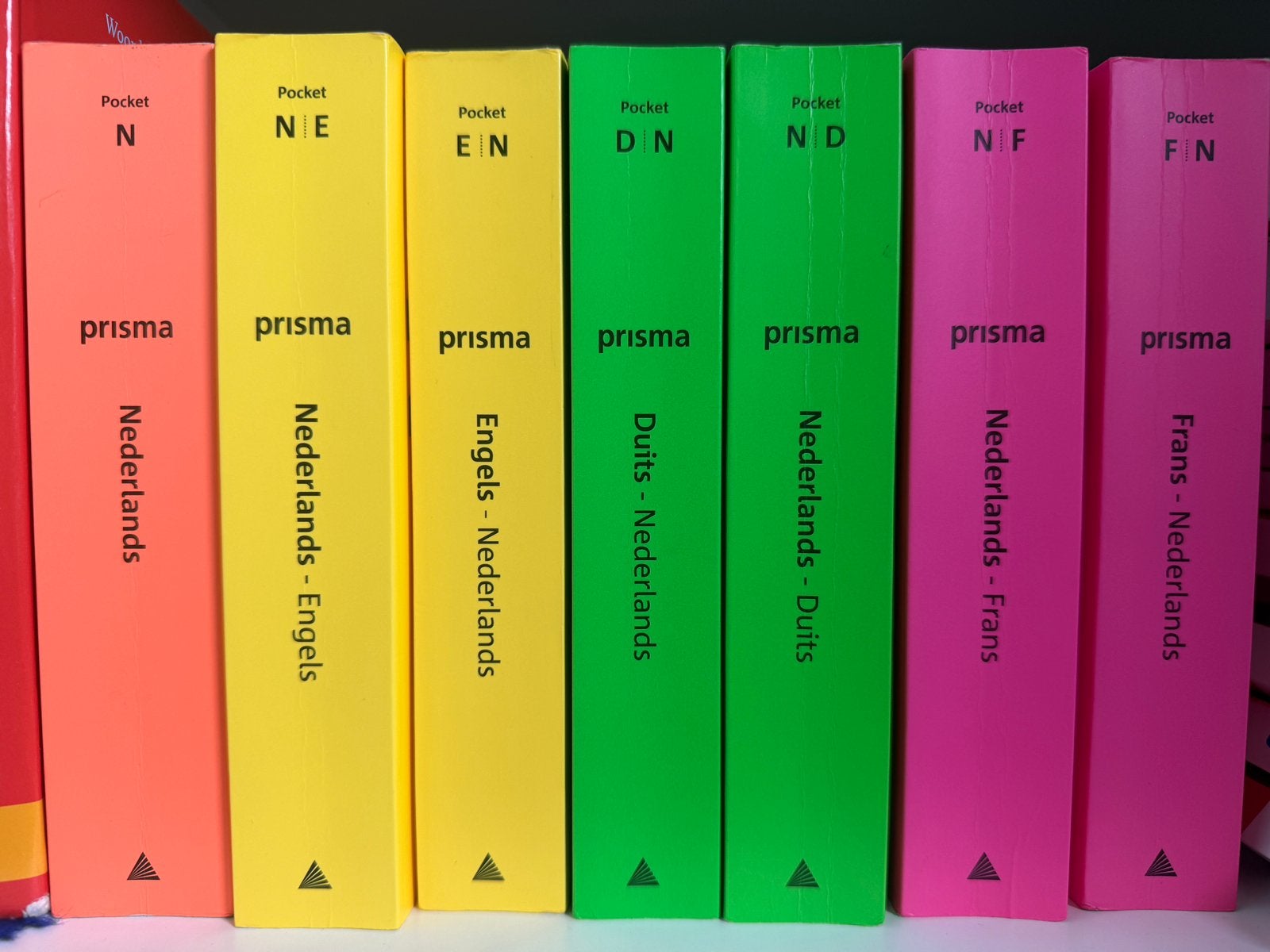 Prisma fluo woordenboeken set van 7, Boeken, Ophalen of Verzenden, Zo goed als nieuw, Prisma of Spectrum, Overige talen