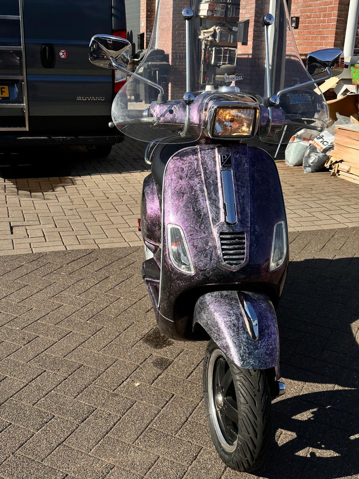 Unieke Vespa S uit 2010, Fietsen en Brommers, Scooters | Vespa, Ophalen, Zo goed als nieuw, Benzine, Vespa LX