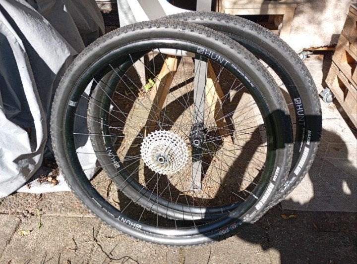 wielset hunt 4 season gravel, Wiel, Gebruikt, Hunt, Ophalen of Verzenden
