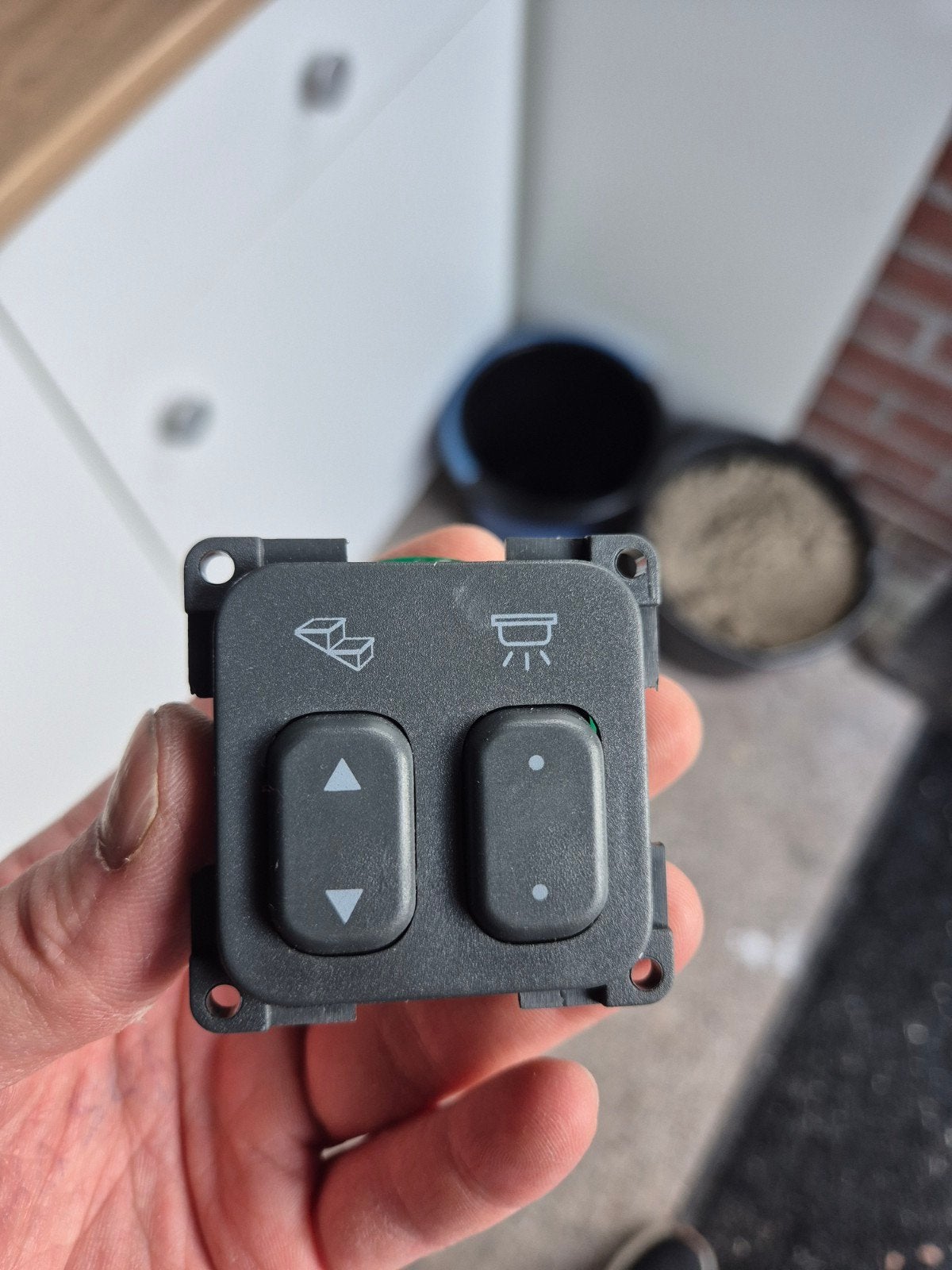 CBE schakelaar tbv opstap/verlichting, Ophalen of Verzenden, Zo goed als nieuw