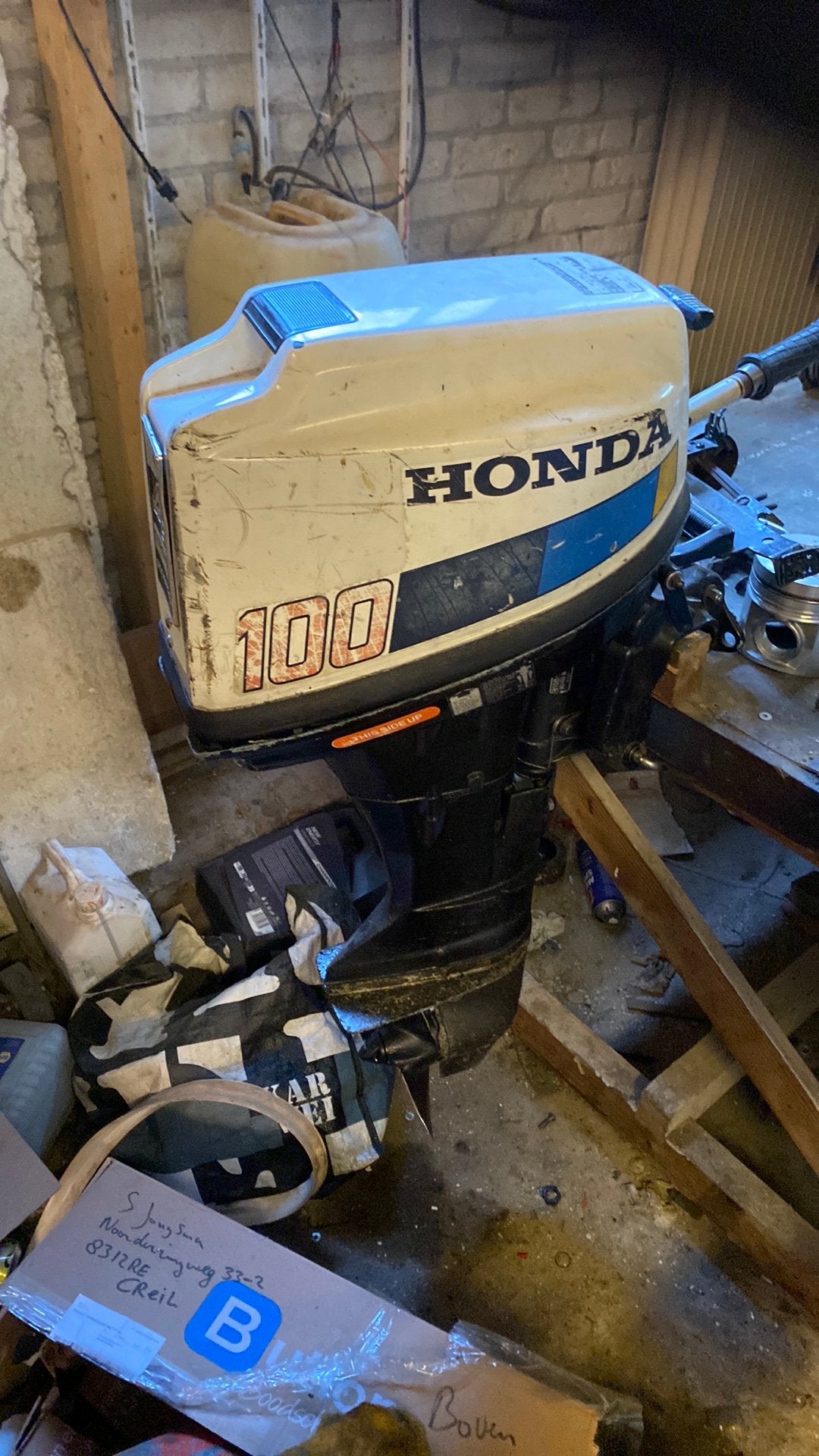 Honda 10 pk 4 takt, Ophalen of Verzenden, Honda