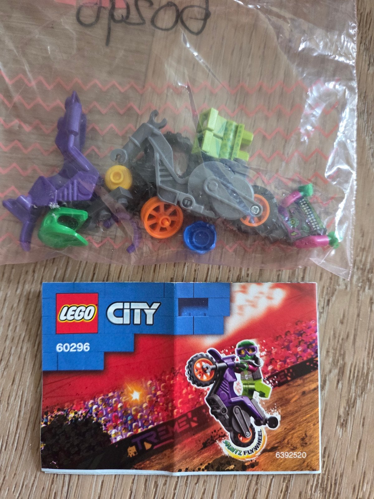 Lego City Stuntz Motoren - Compleet 5x, Ophalen of Verzenden