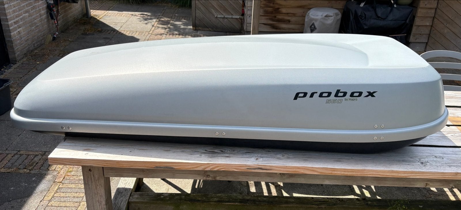 Hapro Probox 560 Dakkoffer - Ruime en stevige dakkoffer, Ophalen, Gebruikt