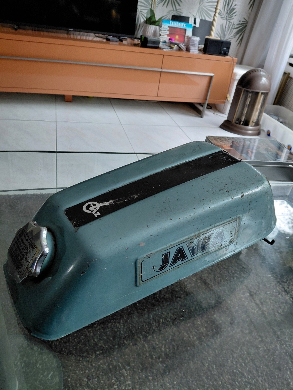 Jawa tank - Gebruikt, Fietsen en Brommers, Ophalen, Gebruikt, Tank, Overige merken
