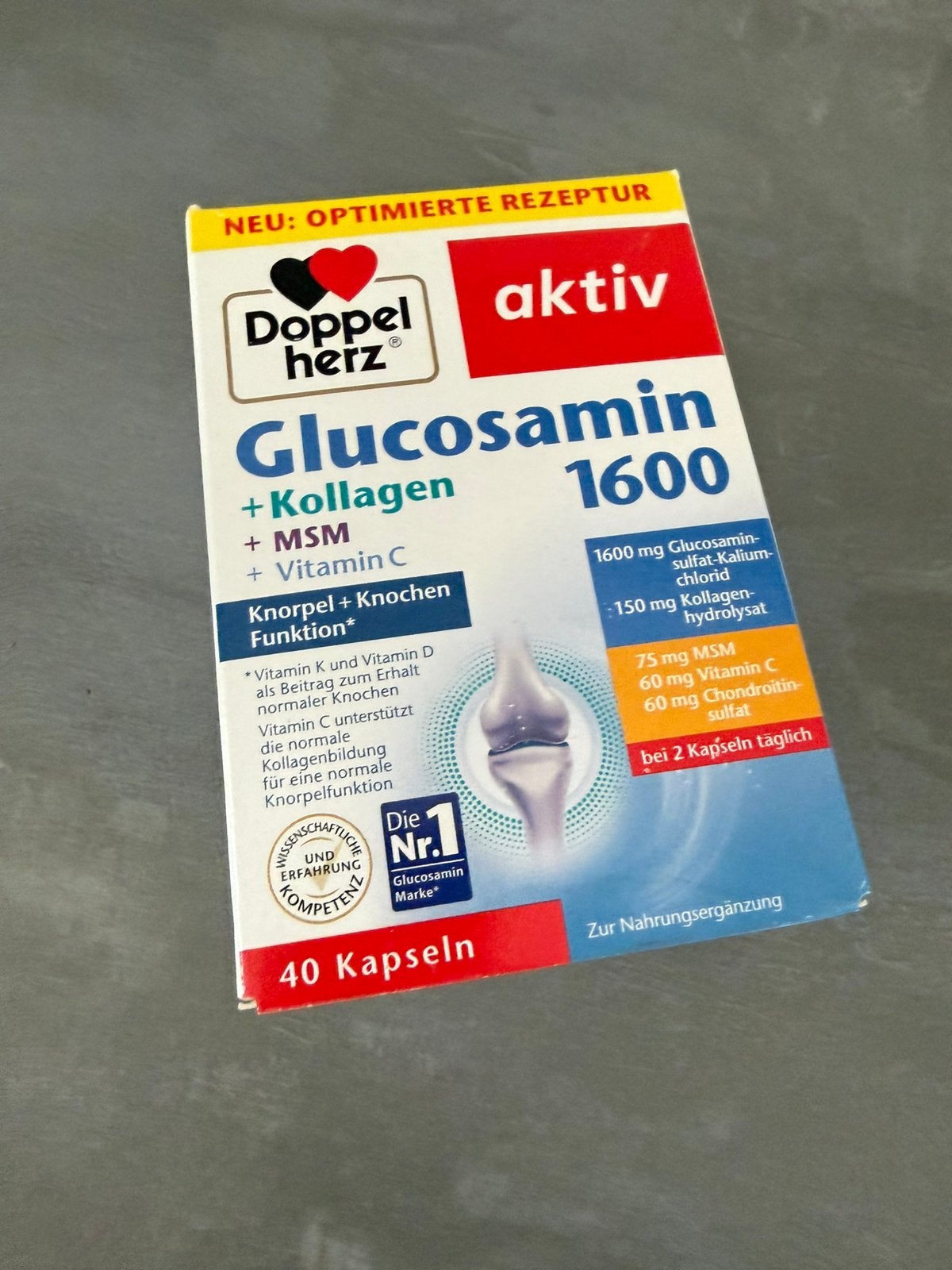 Glucosamine supplement 1600, Sport en Fitness, Gezondheidsproducten en Wellness, Ophalen of Verzenden, Nieuw, Overige typen