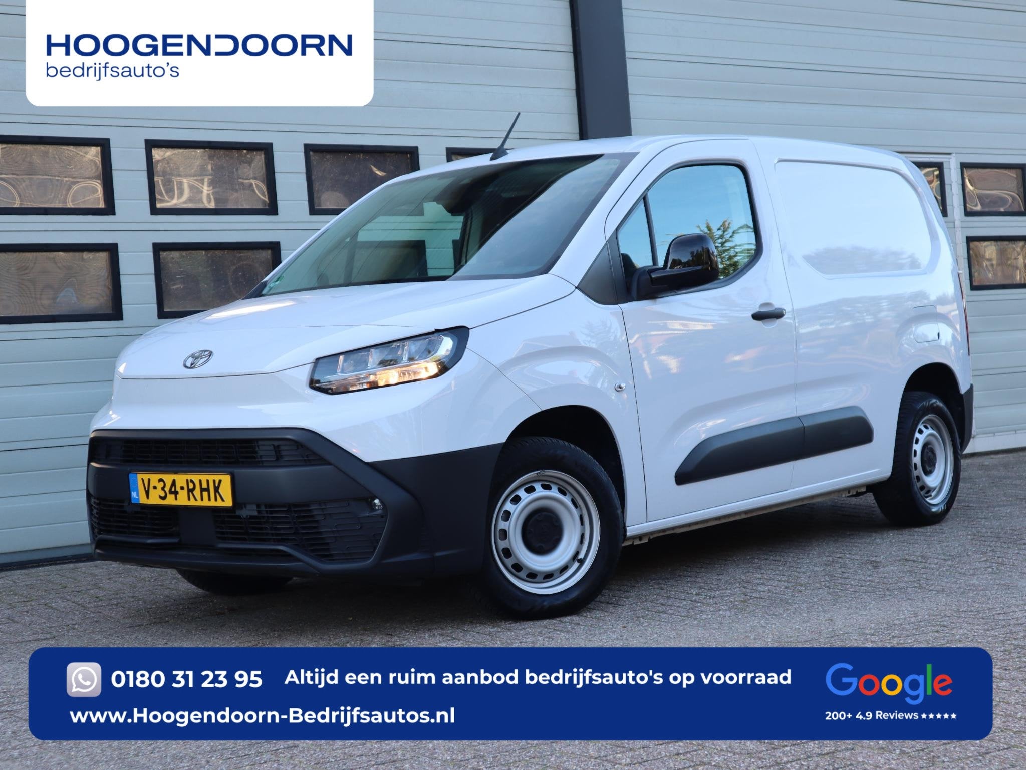 Toyota PROACE CITY 1.5 D 102pk Euro 6 - Cruise - 3 Zits - Na, Auto's, Voorwielaandrijving, 1350 kg, Gebruikt, Euro 6