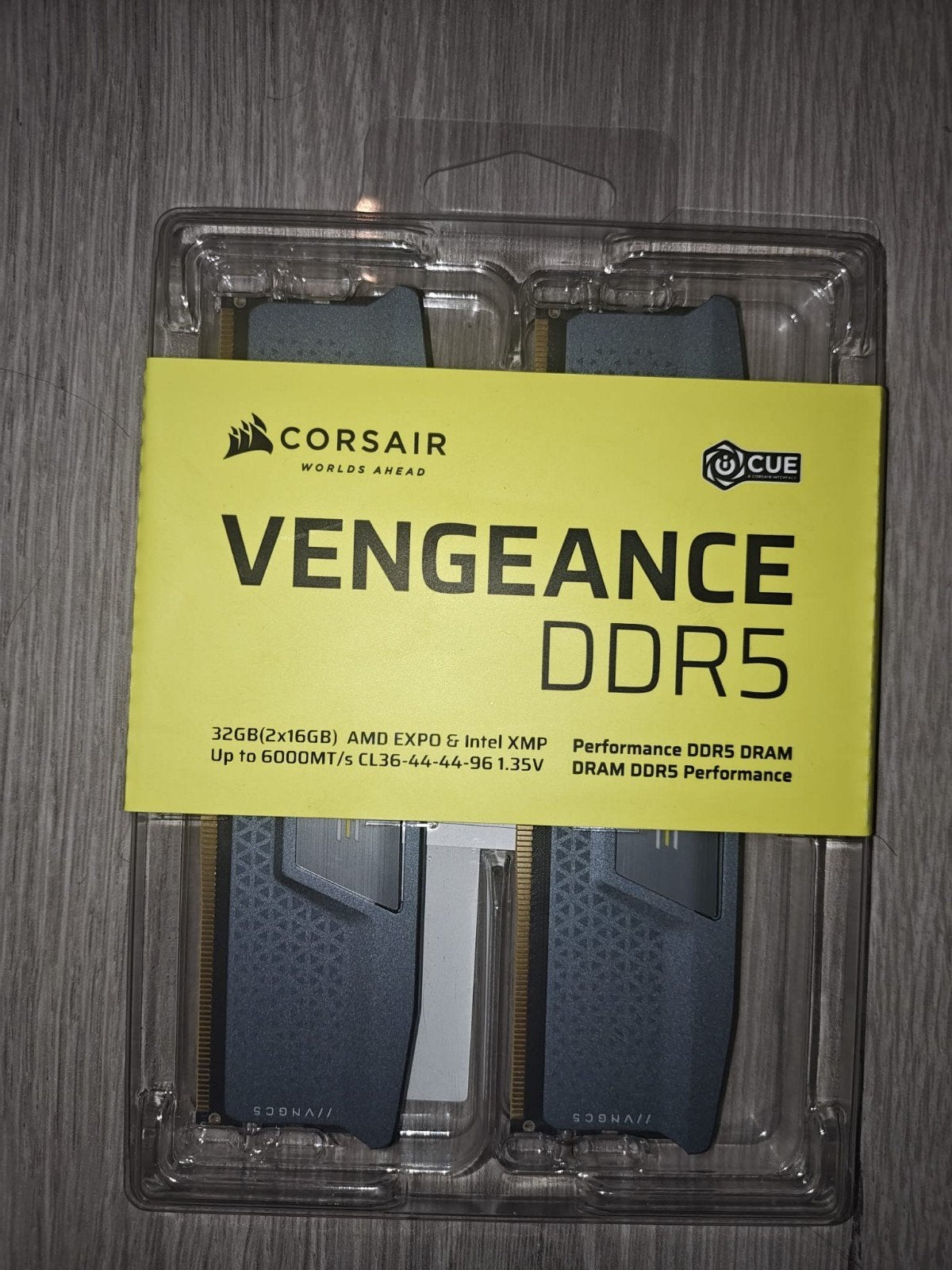 Corsair Vengeance DDR5 RAM 32GB (2x16GB) 6000MT/s, Computers en Software, RAM geheugen, 32 GB, Nieuw, Ophalen of Verzenden, Desktop