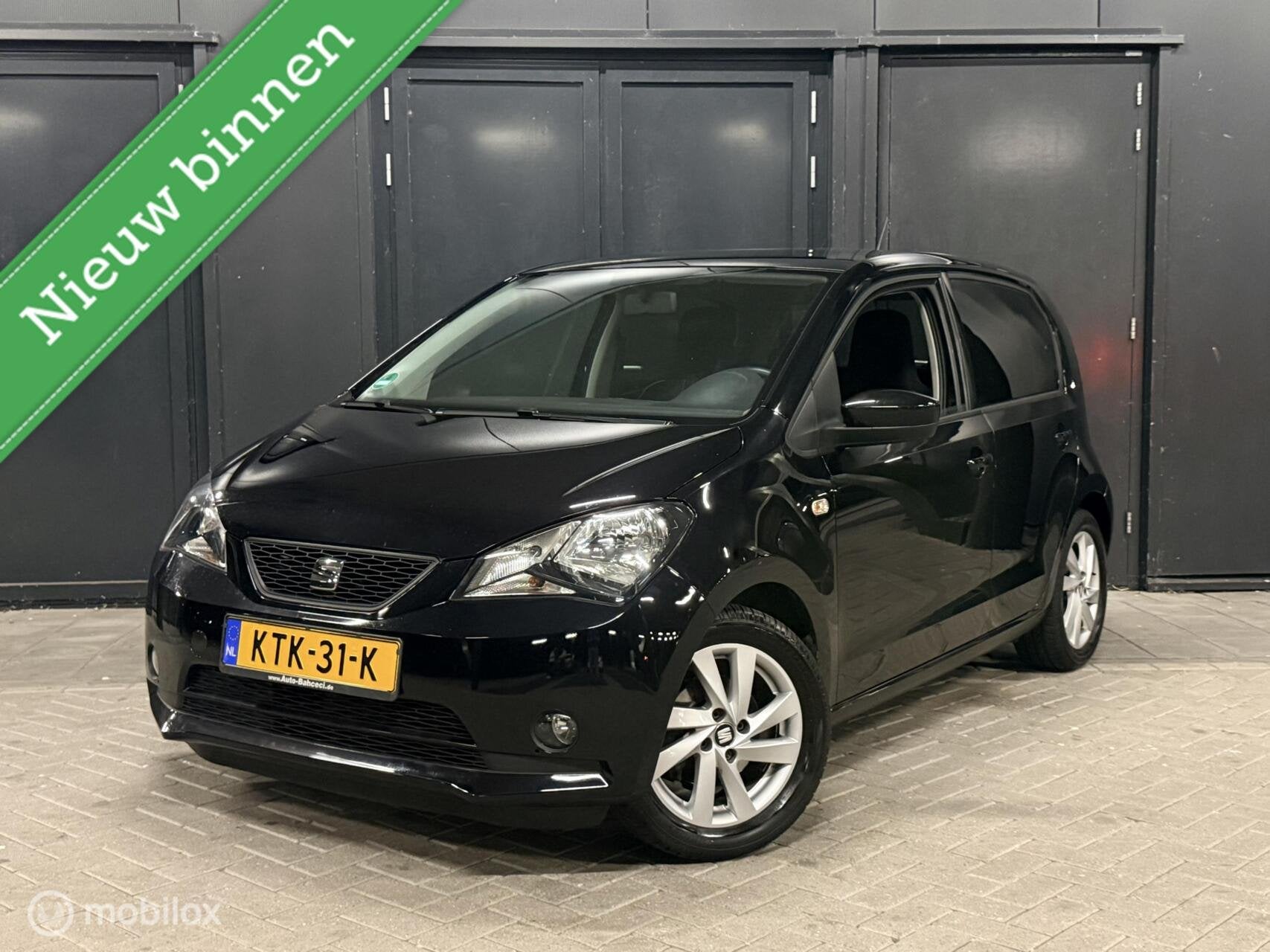 Seat Mii 1.0 FR Cruise/stoelverwarming/airco/pdc 5 drs 75pk, Voorwielaandrijving, Gebruikt, Euro 6, 4 stoelen