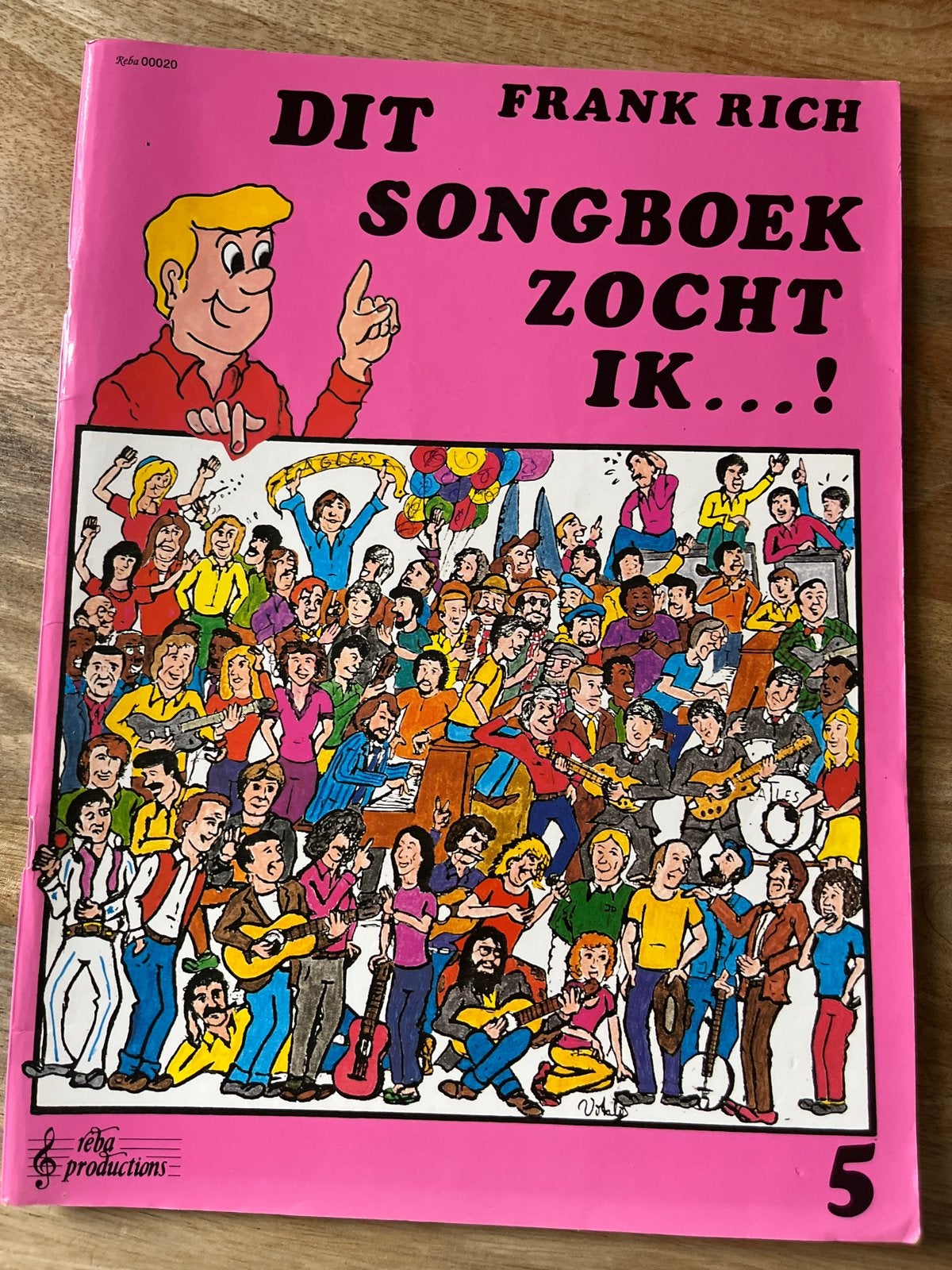 Dit Frank Rich Songboek Zocht Ik...! Deel 5, Ophalen of Verzenden, Zo goed als nieuw, Algemeen