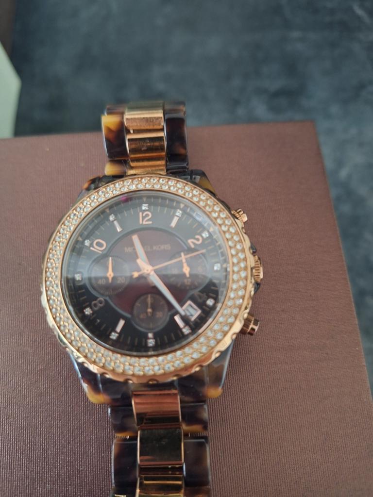Michael kors horloge, Sieraden, Tassen en Uiterlijk, Horloges | Dames, Ophalen of Verzenden, Zo goed als nieuw, Staal, Overige merken