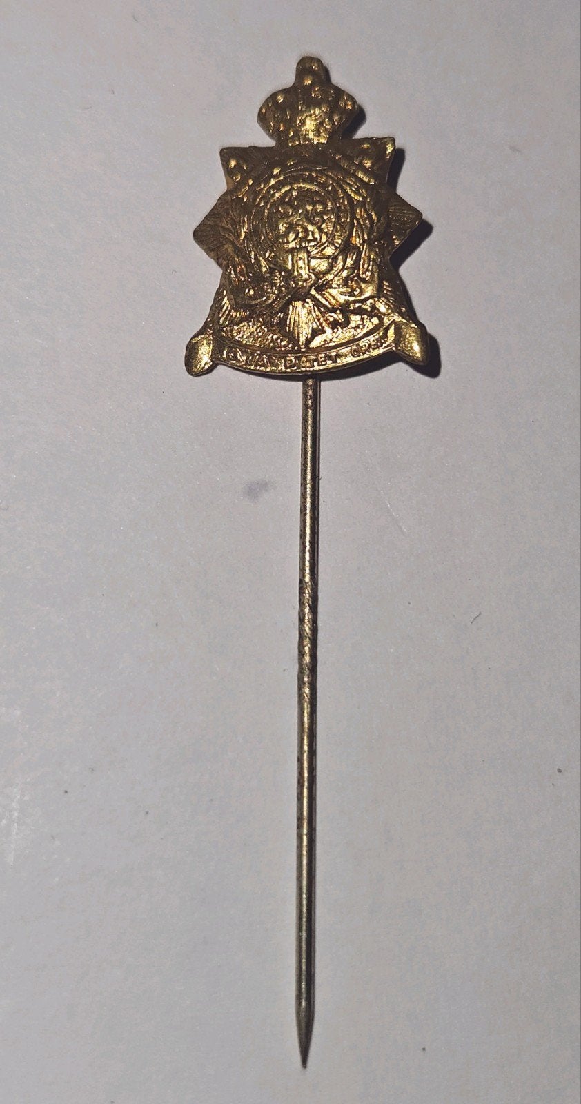 Reversspeldje Korps Mariniers., Ophalen of Verzenden, Marine, Nederland, Embleem of Badge