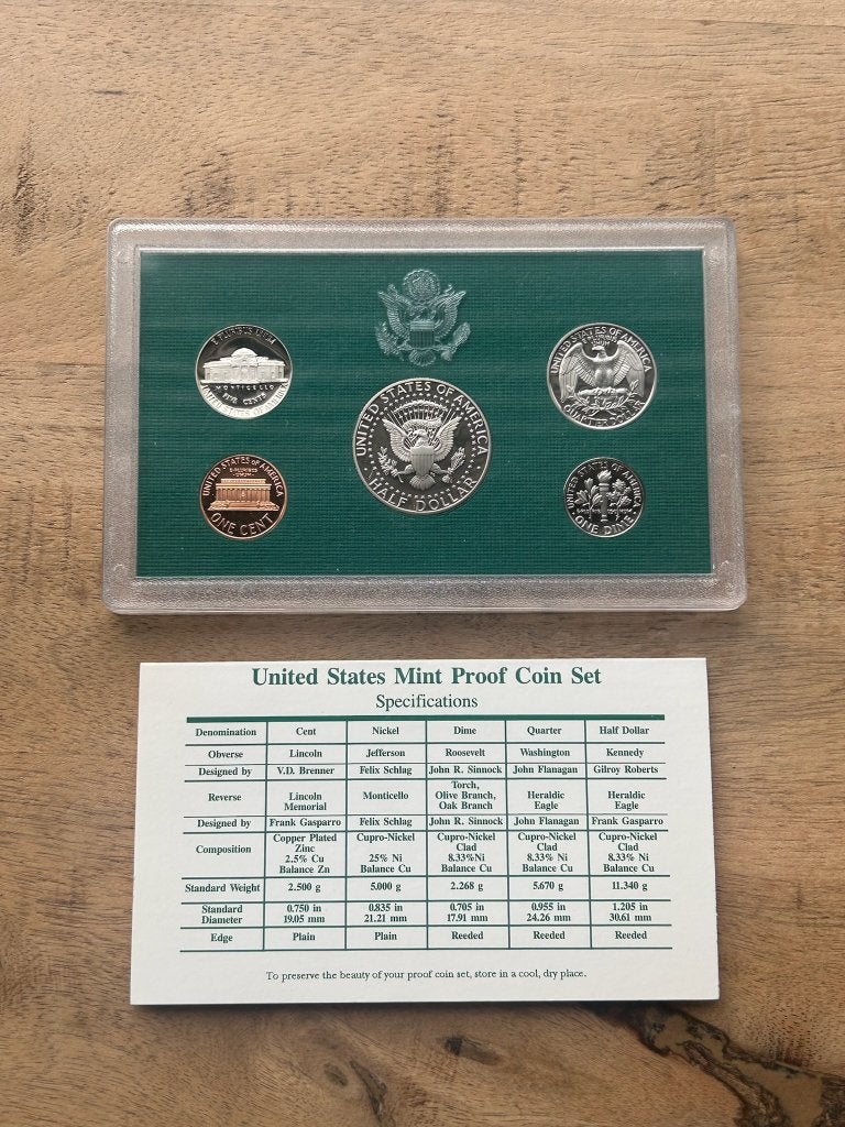 United states mint proof set 1995, Postzegels en Munten, Munten | Amerika, Ophalen of Verzenden, Noord-Amerika
